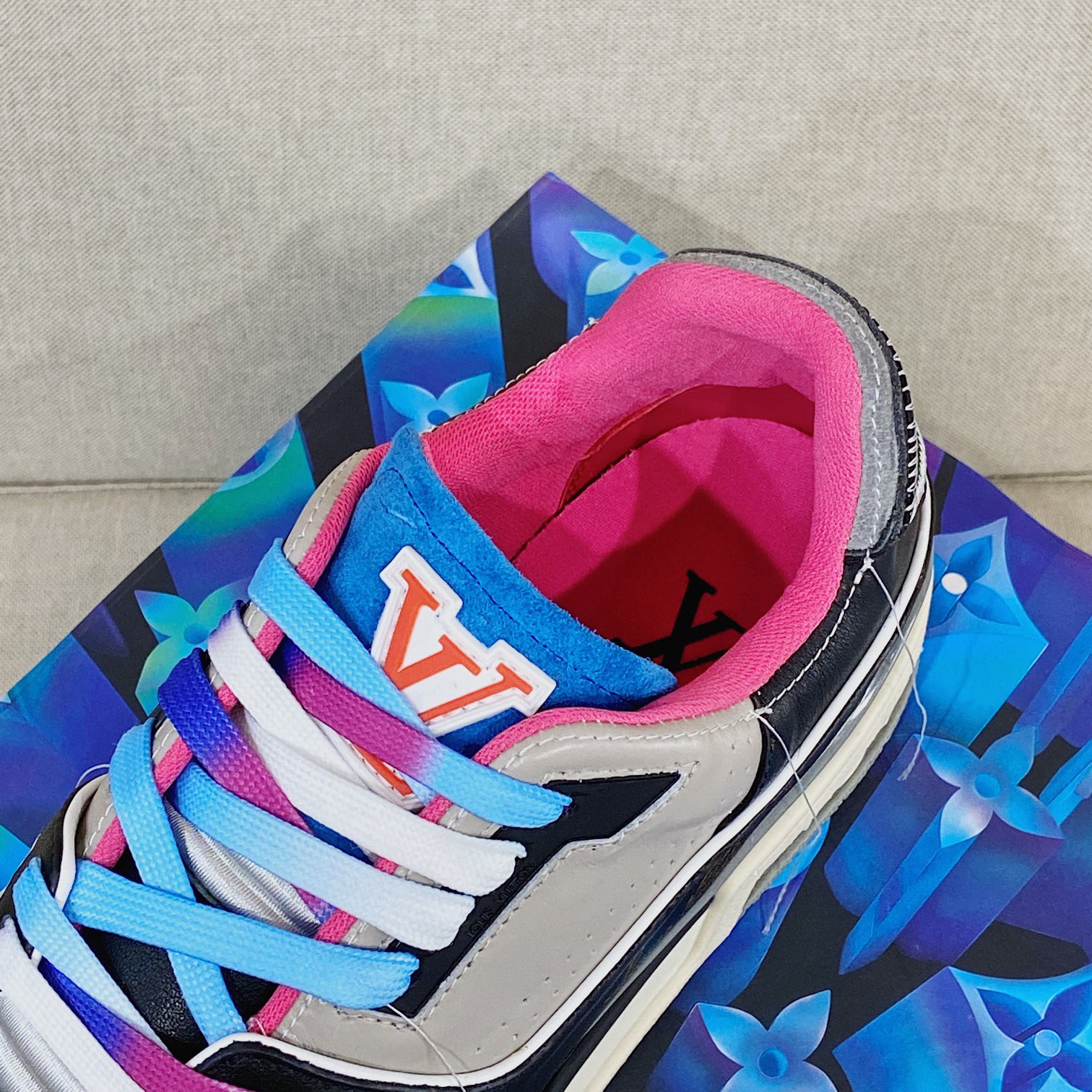 Louis Vuitton Trainer Sneaker - FashionPlug