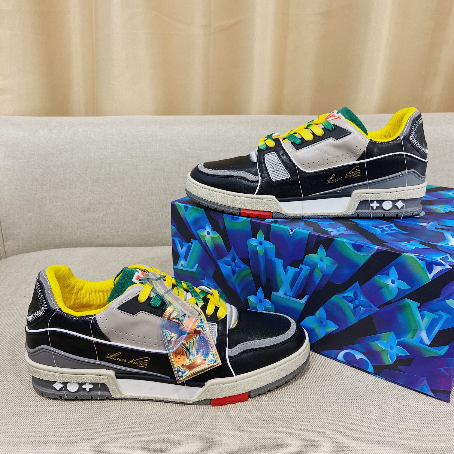 Louis Vuitton Trainer Sneaker - FashionPlug