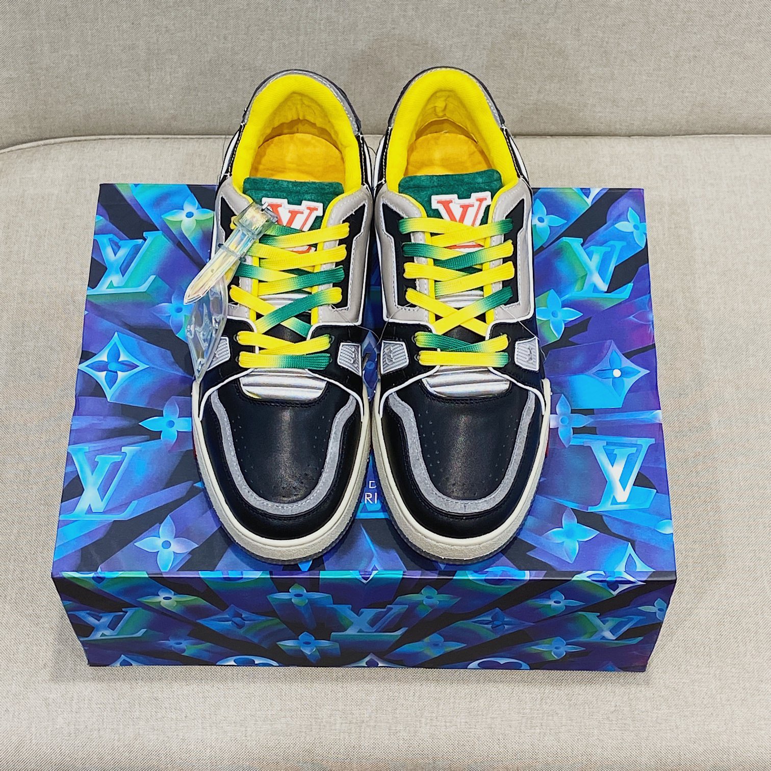 Louis Vuitton Trainer Sneaker - FashionPlug