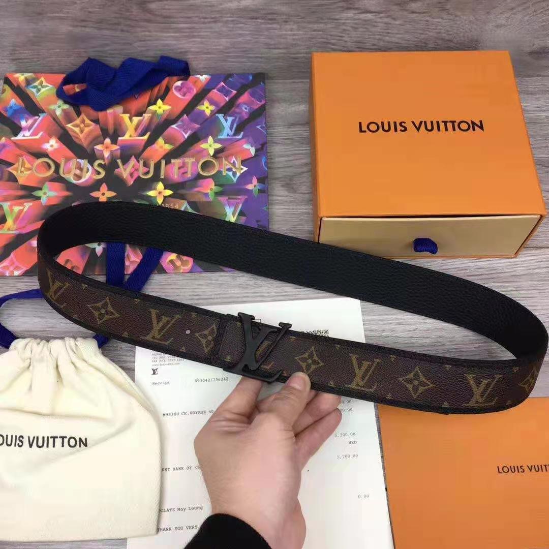Louis Vuitton Initiales Monogram Belt - FashionPlug