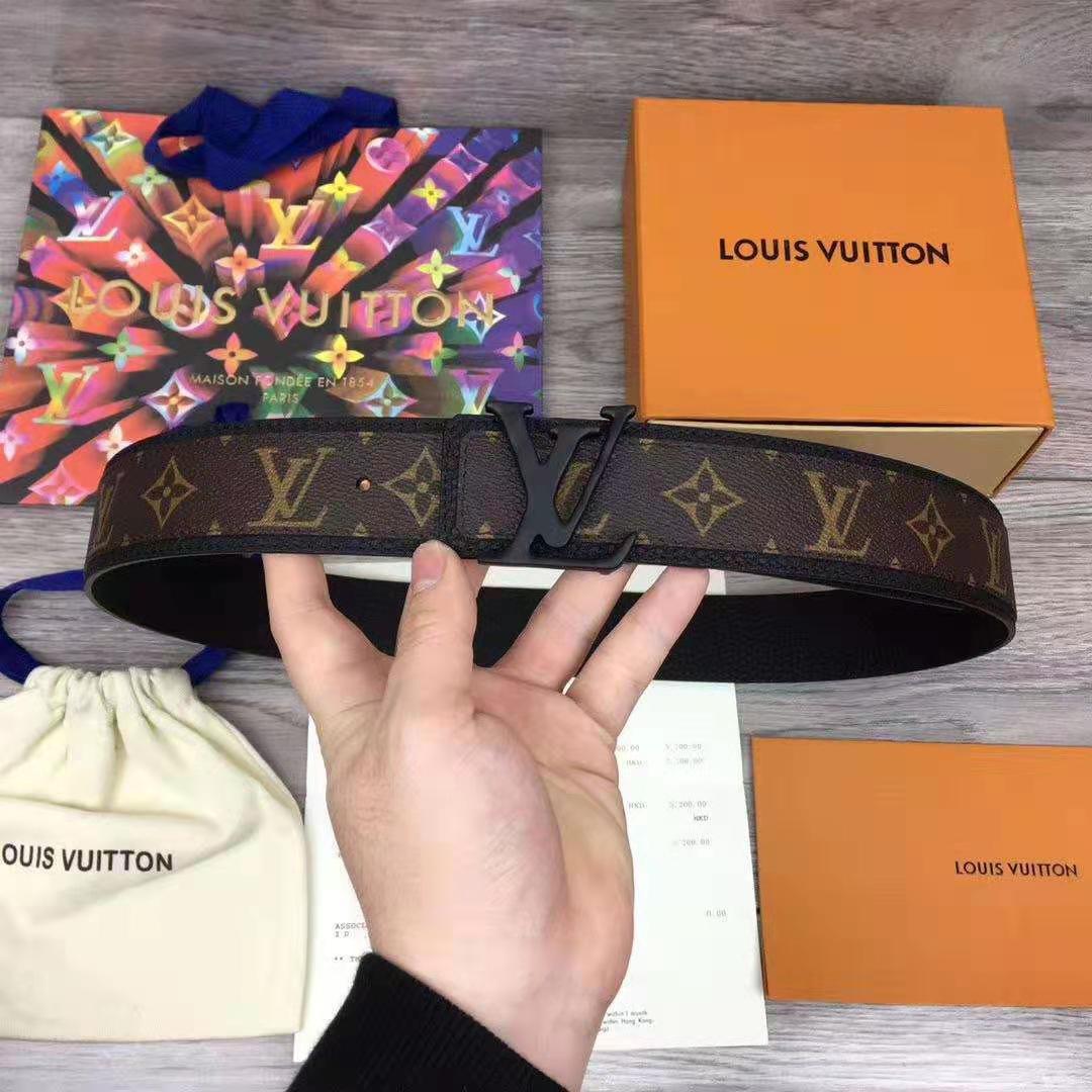 Louis Vuitton Initiales Monogram Belt - FashionPlug