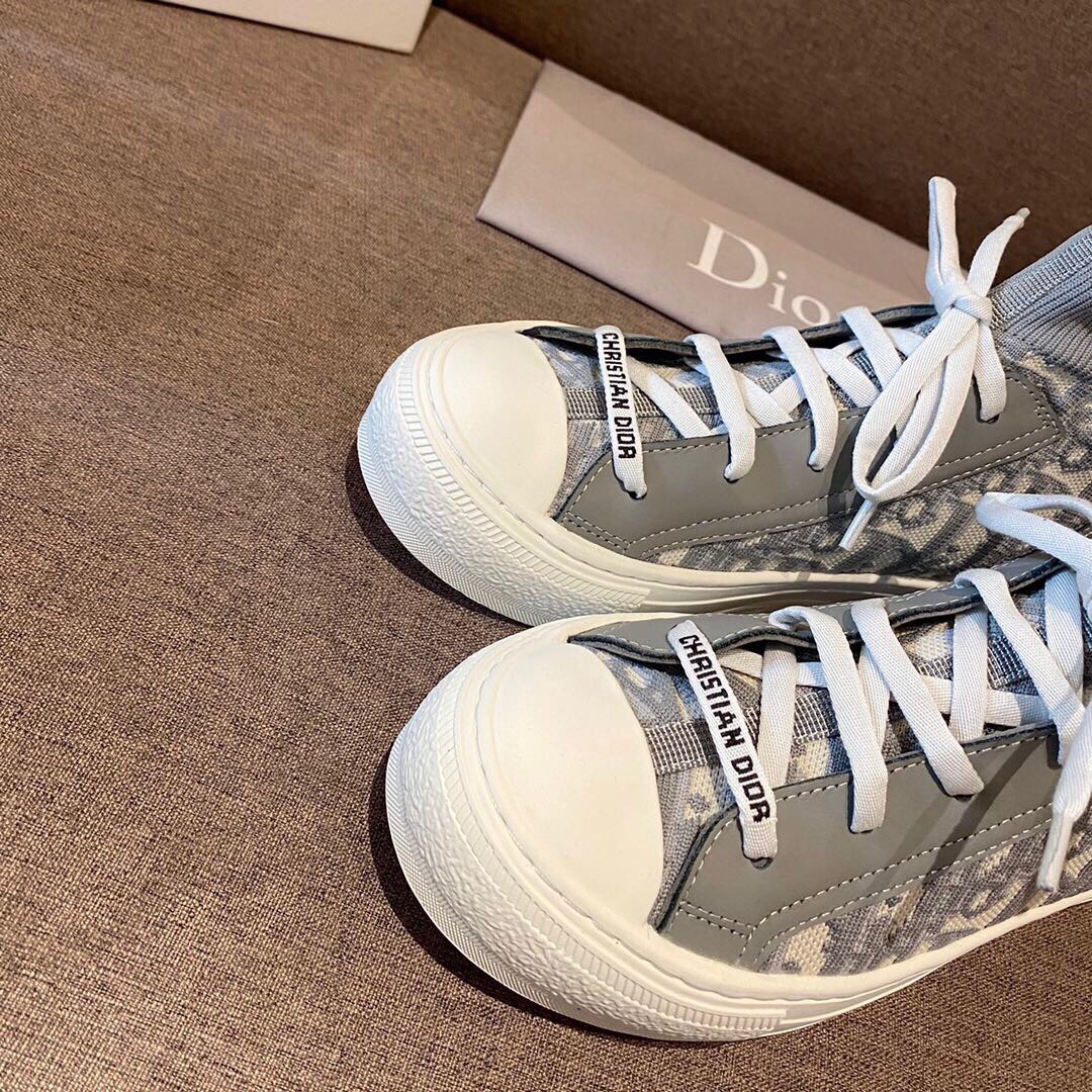 Dior Gray Oblique Technical Mesh - FashionPlug