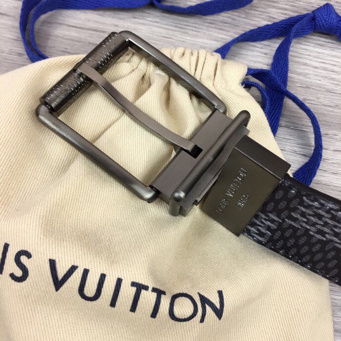 Louis Vuitton Damier Print 40MM Belt - FashionPlug