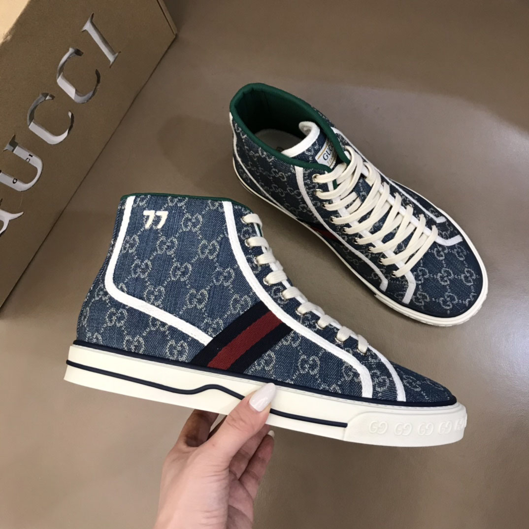 Gucci Tennis 1977 High Top Sneaker - FashionPlug