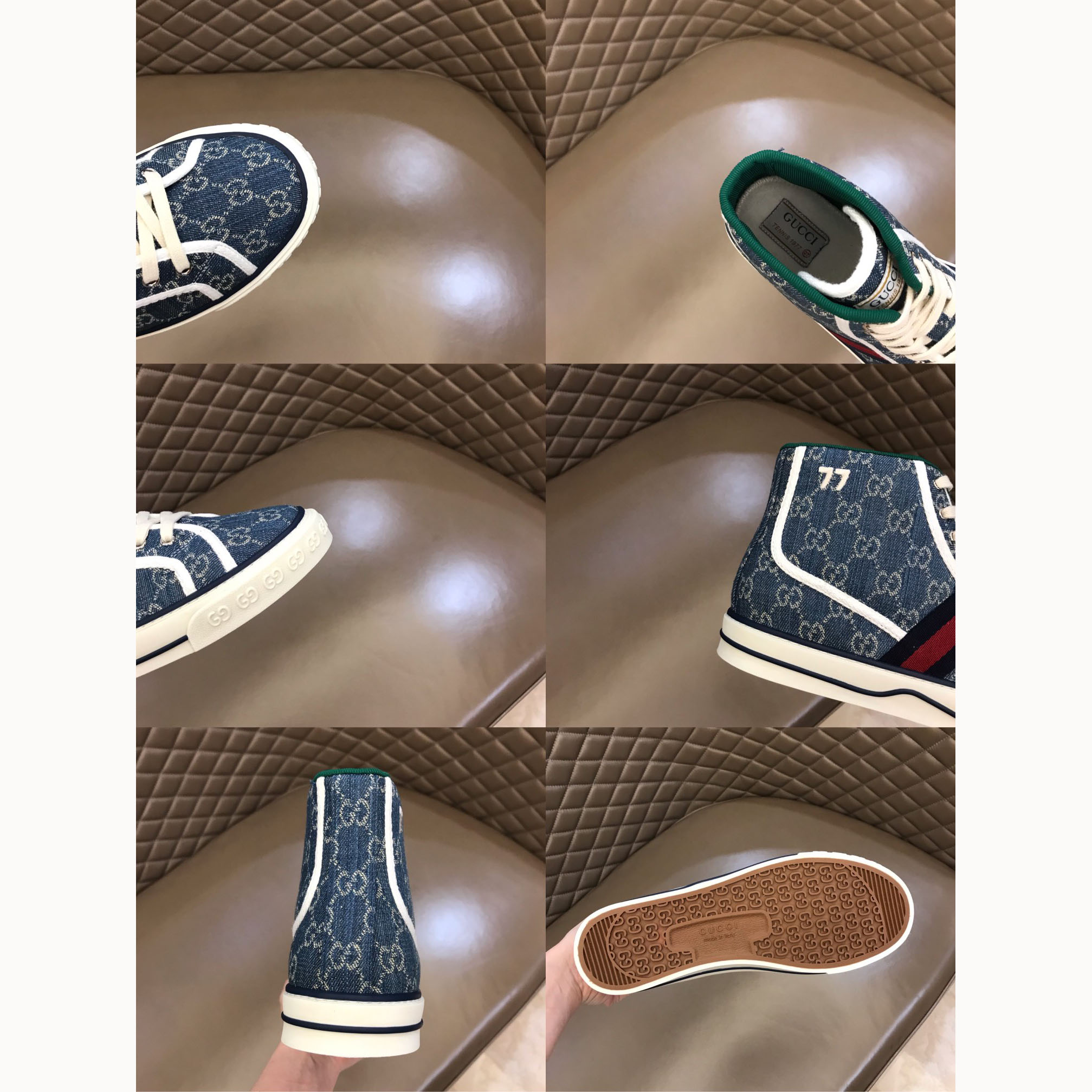 Gucci Tennis 1977 High Top Sneaker - FashionPlug