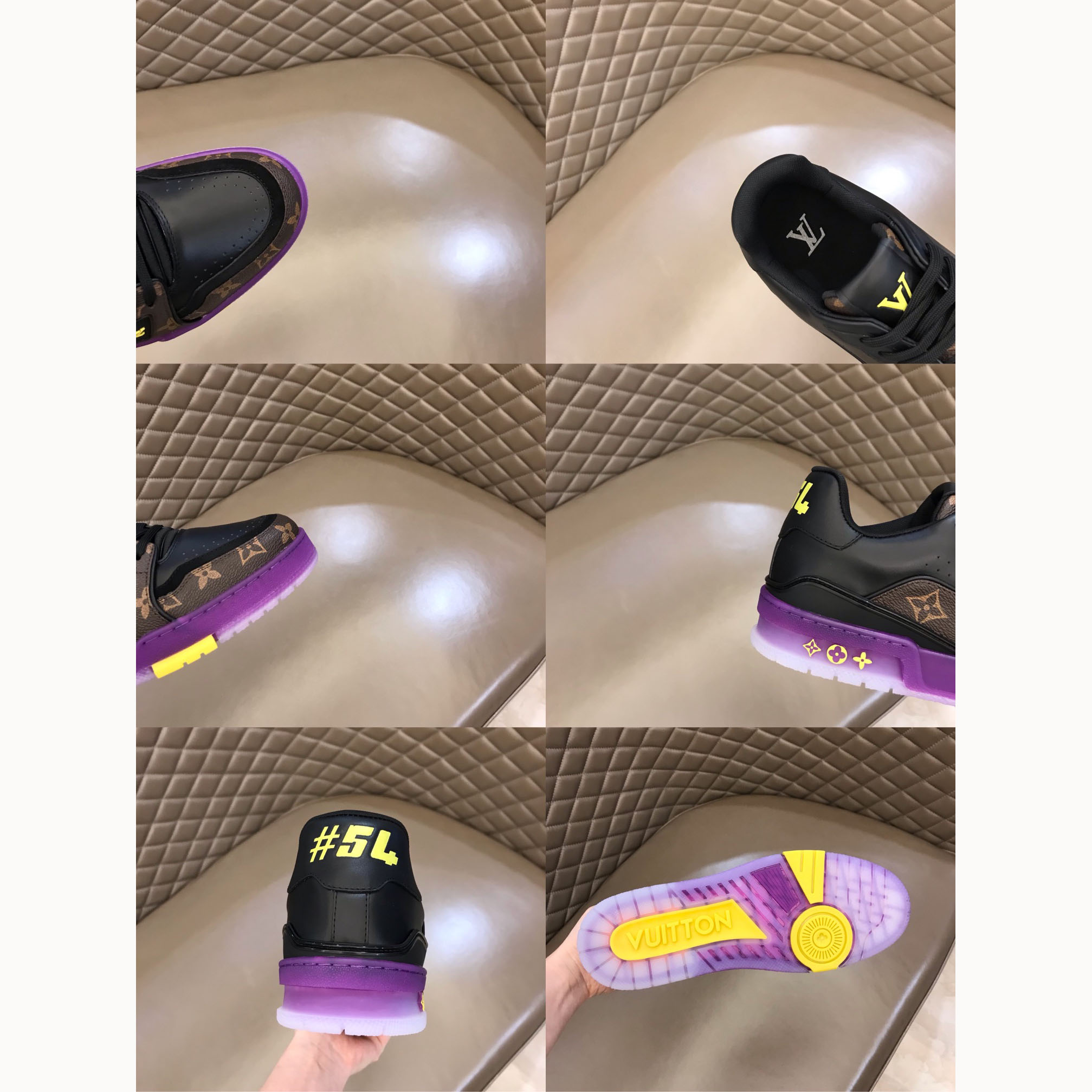 Louis Vuitton Trainer Sneaker(Upon UK size) - FashionPlug
