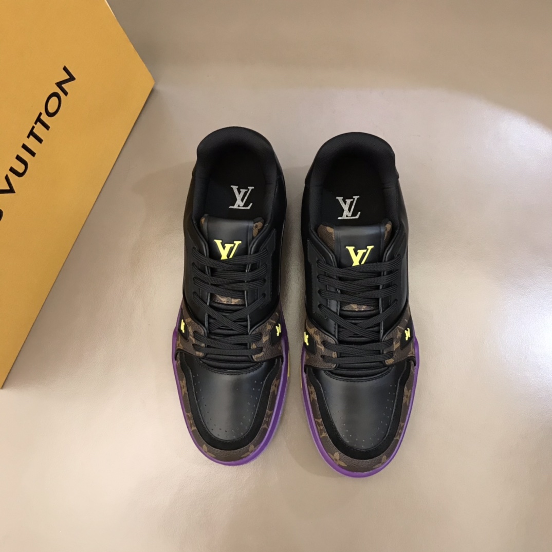 Louis Vuitton Trainer Sneaker(Upon UK size) - FashionPlug