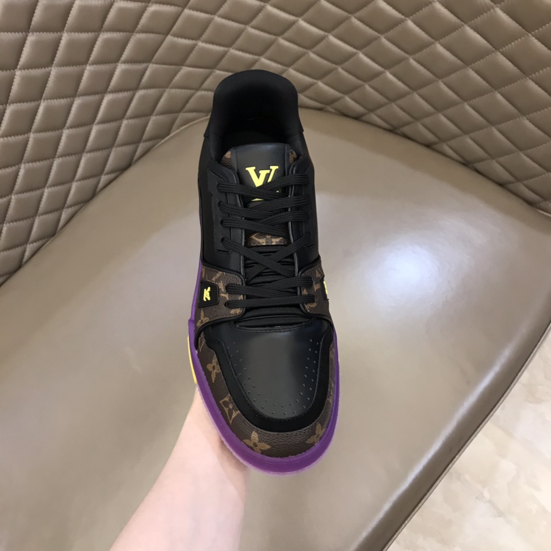 Louis Vuitton Trainer Sneaker(Upon UK size) - FashionPlug