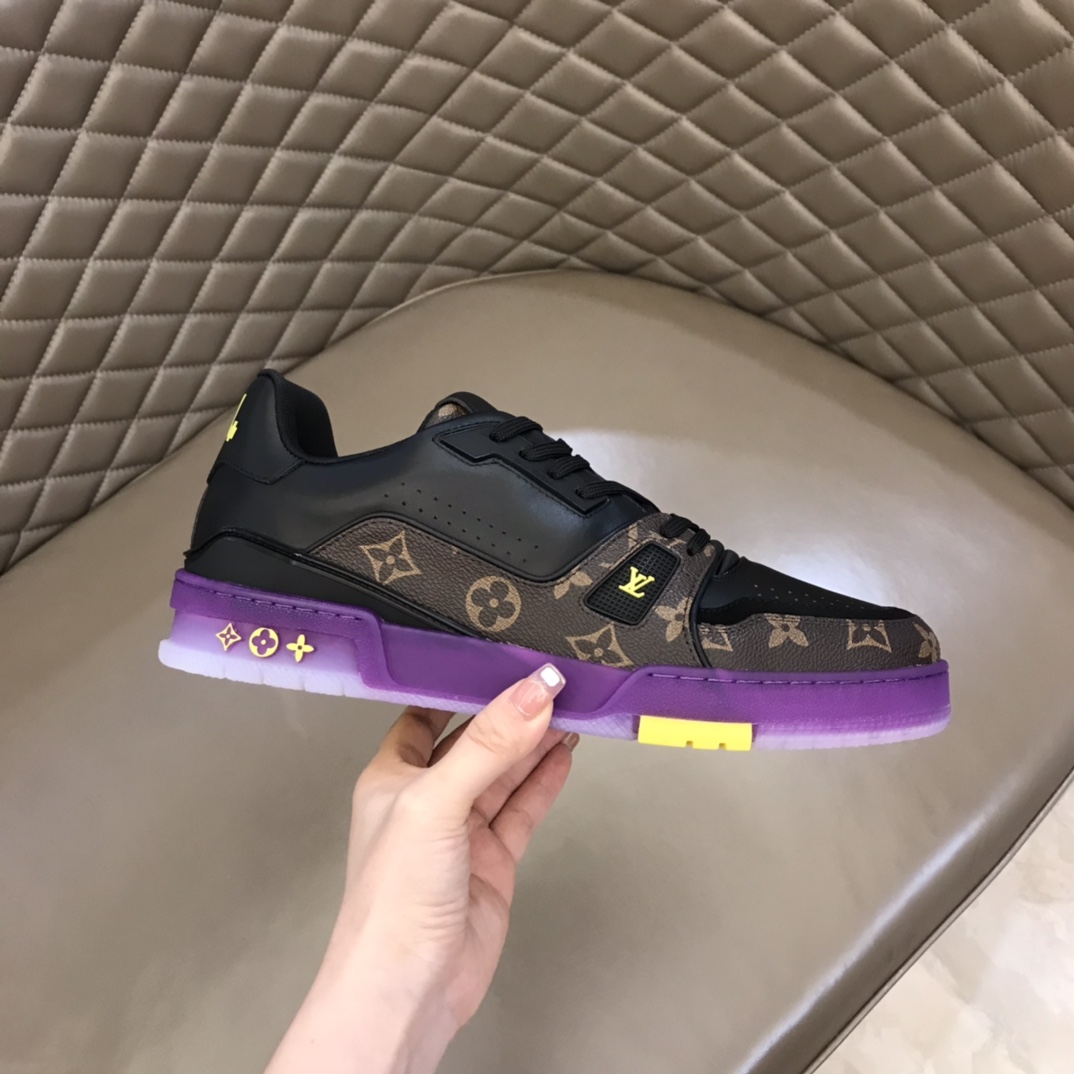 Louis Vuitton Trainer Sneaker(Upon UK size) - FashionPlug