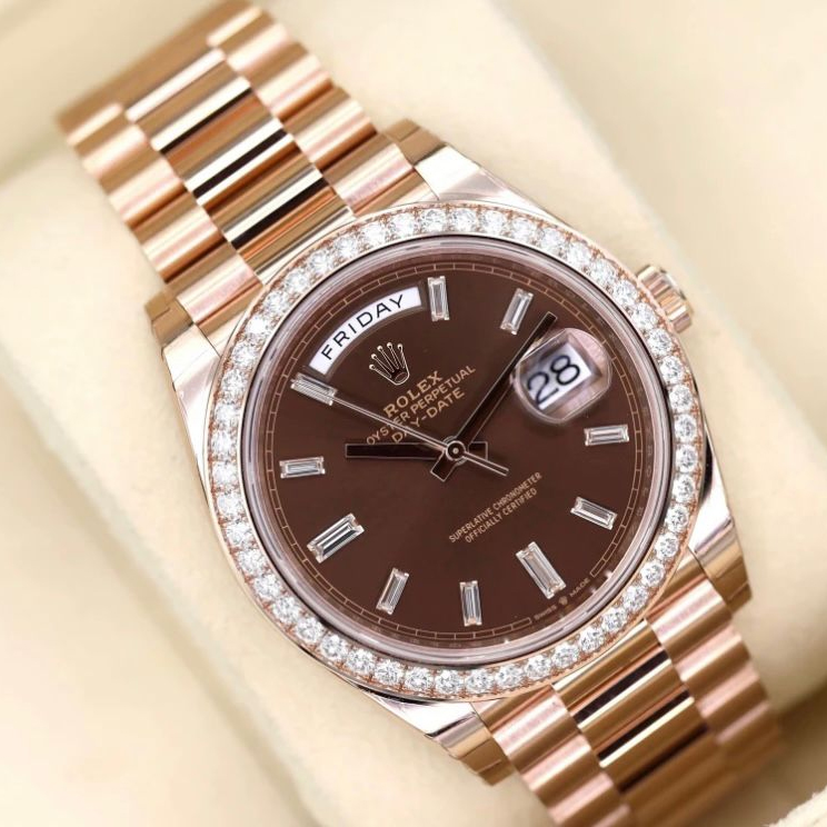 Rolex Day-Date Oyster Everose Gold 41MM - FashionPlug