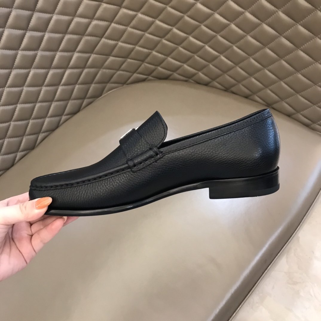 Ferragamo Black Shoes - FashionPlug