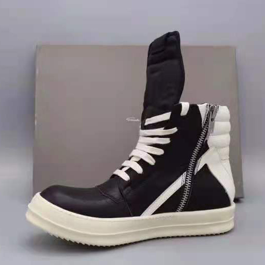 Rick Owens SS21 Phlegethon Geobacket In Black Full Grain - FashionPlug