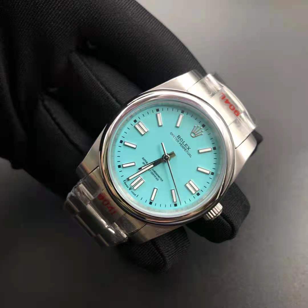 Rolex Oyster-Perpetual 126000-0006 Turquoise Blue - FashionPlug