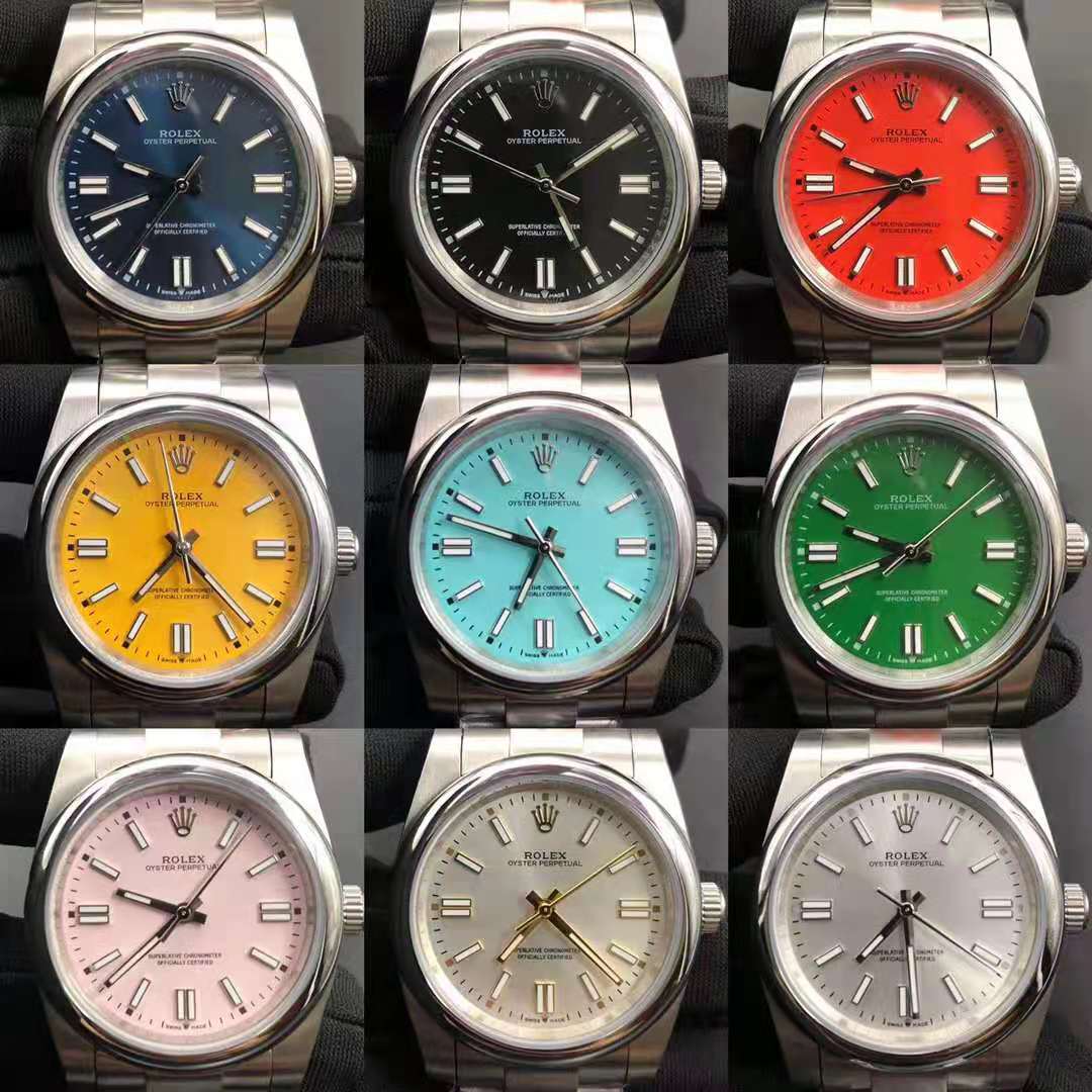 Rolex Oyster-Perpetual 126000-0006 Turquoise Blue - FashionPlug