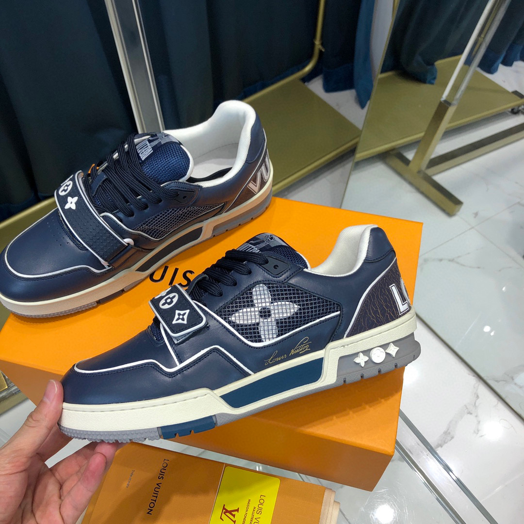 Louis Vuitton Trainer Sneaker - FashionPlug