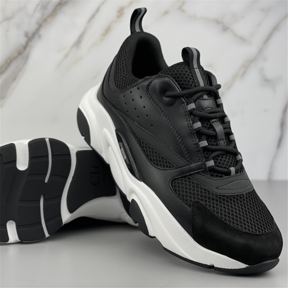 Dior B22 Low-top Sneaker In Black&White - FashionPlug