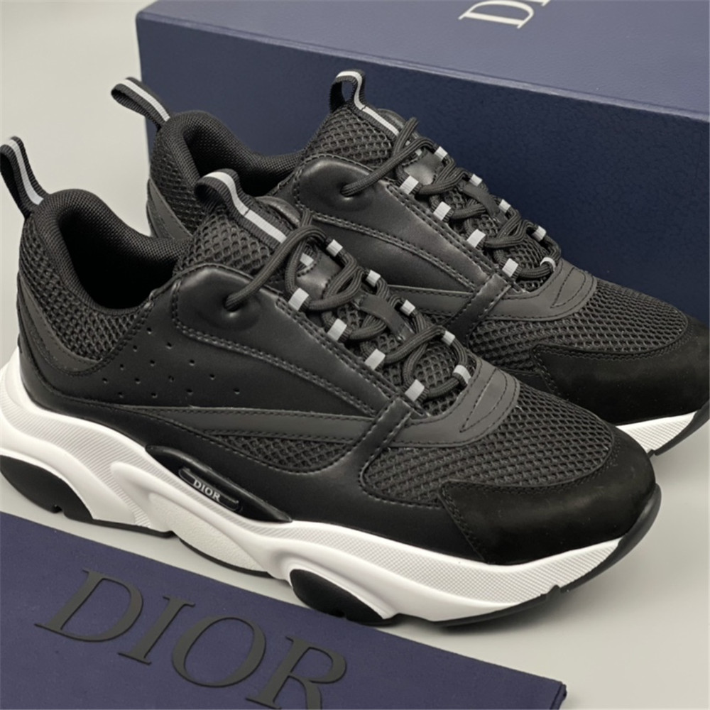 Dior B22 Low-top Sneaker In Black&White - FashionPlug