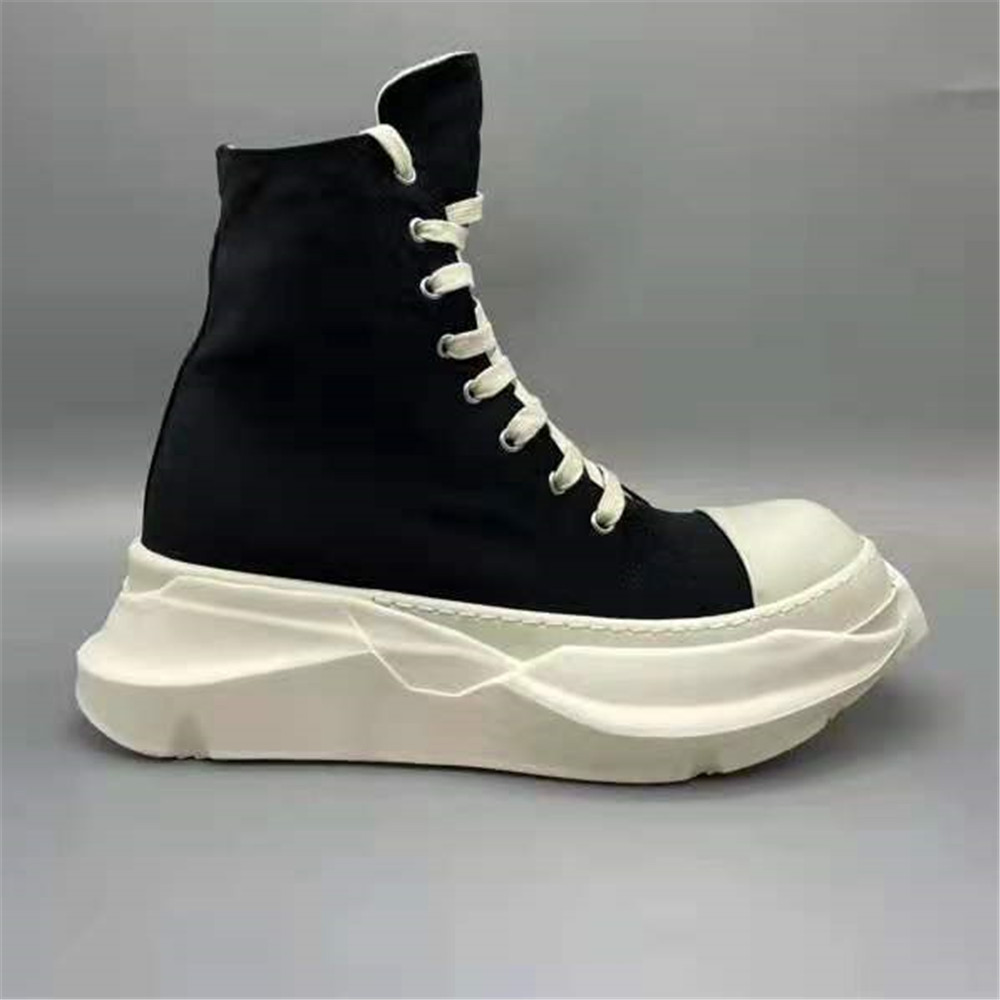 Rick Owens High Top Sneakers - FashionPlug