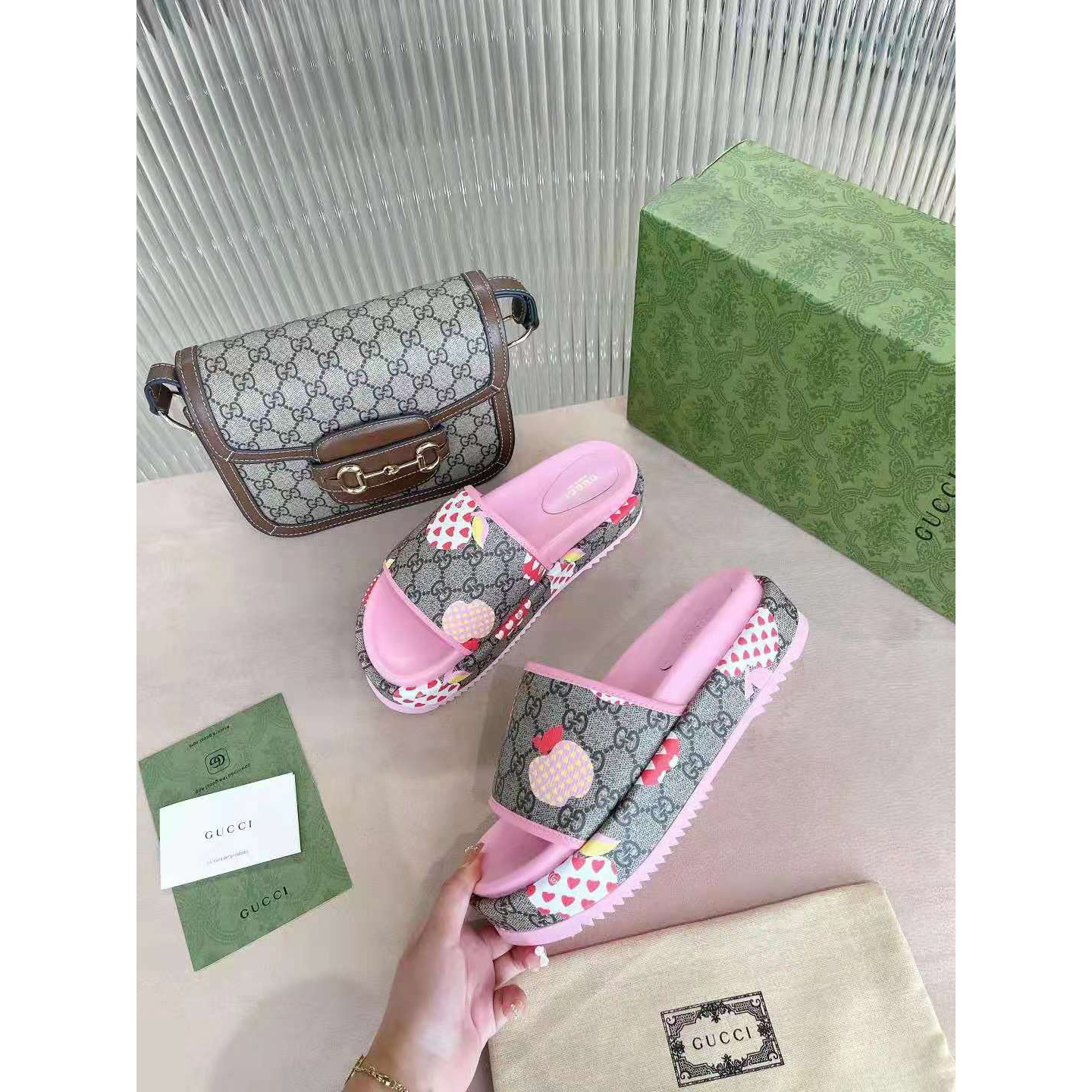 Gucci GG Slides - FashionPlug