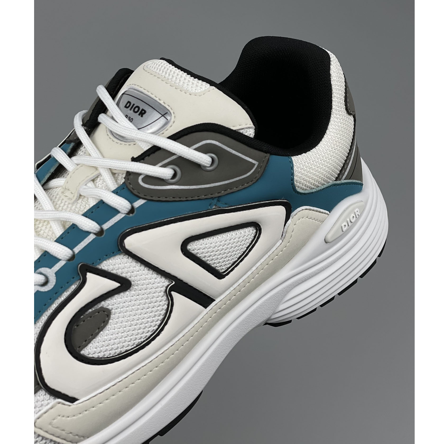 Dior B30 Sneaker White Mesh And Technical Fabric - FashionPlug