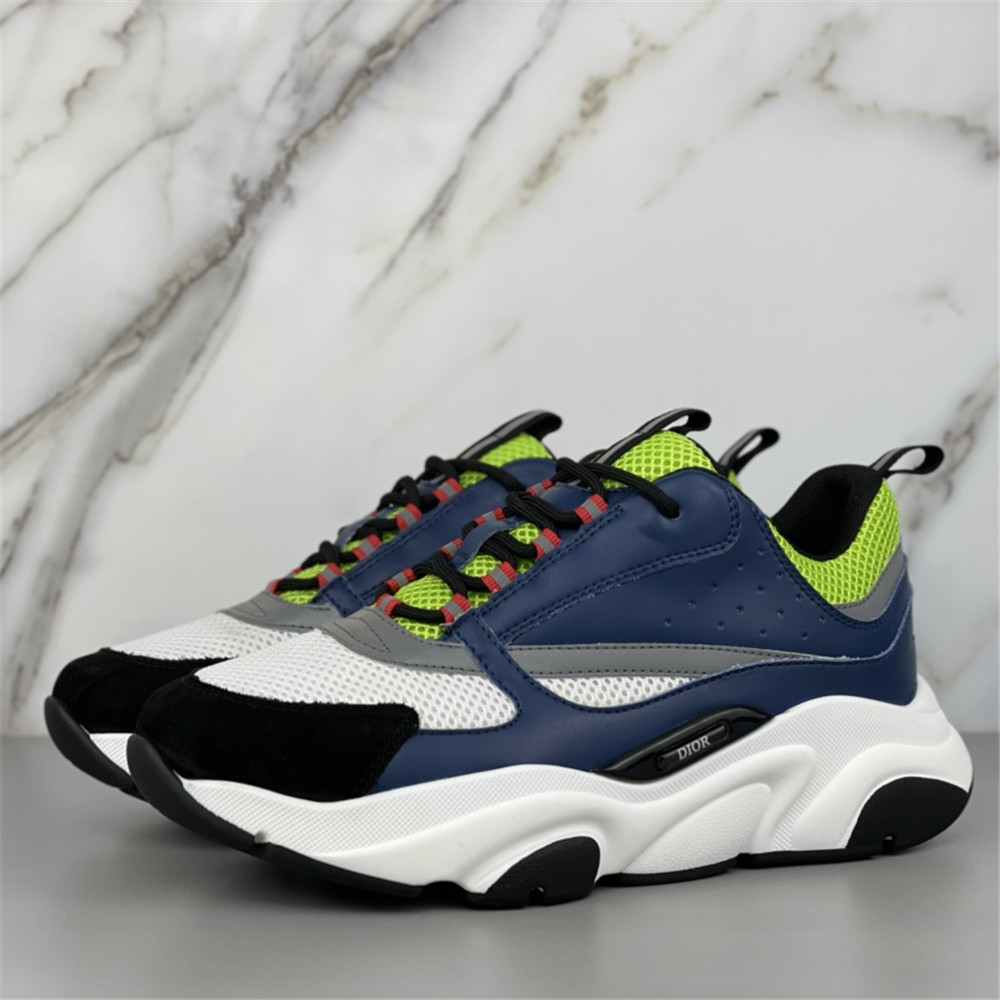 Dior B22 Low-top Sneaker In Blue&Green - FashionPlug