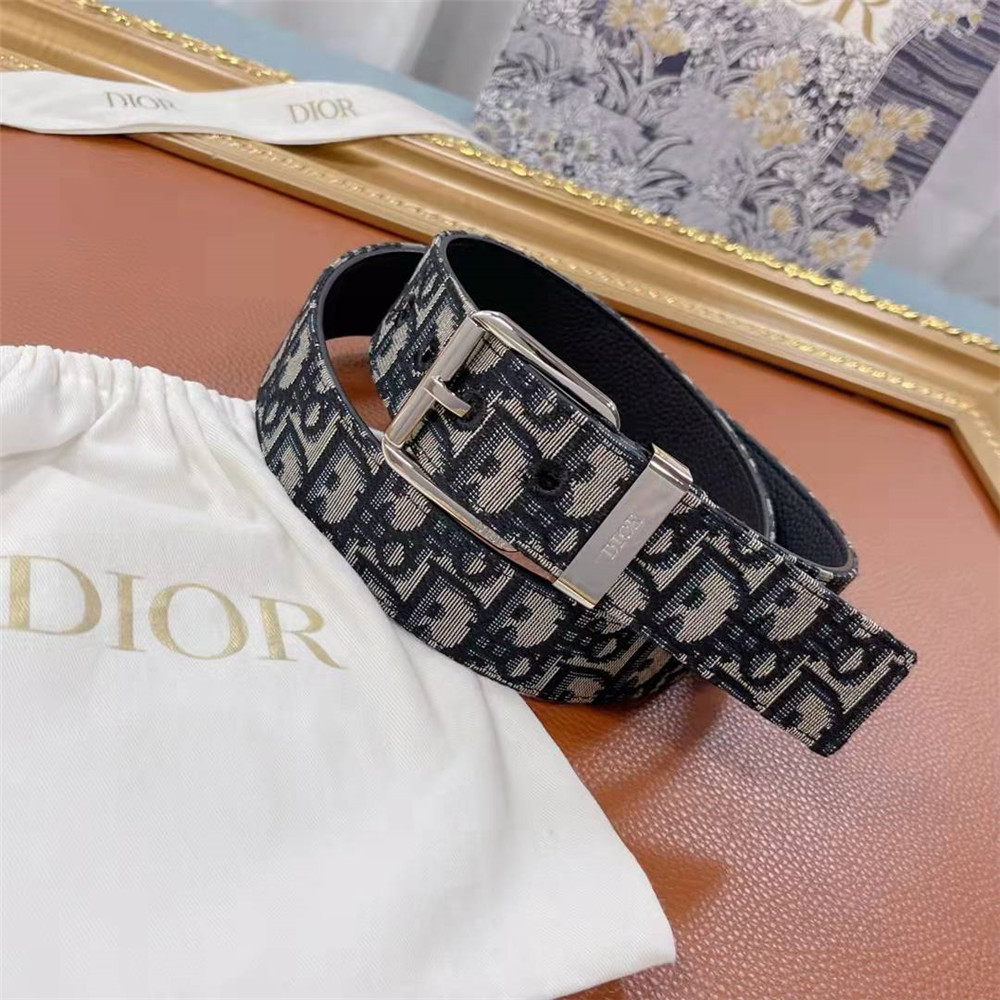 Dior Square Bucket Black Belt  - FashionPlug