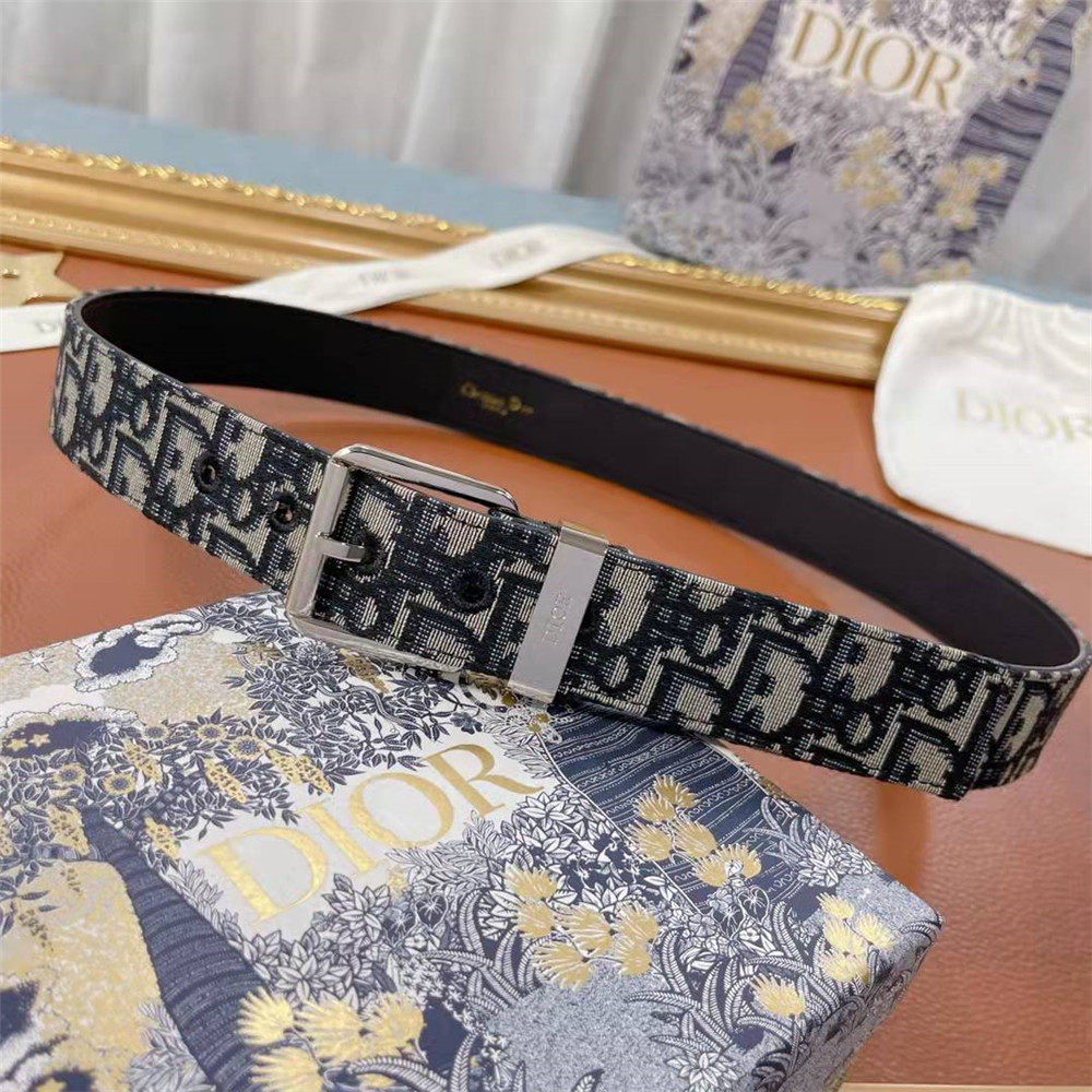 Dior Square Bucket Black Belt  - FashionPlug