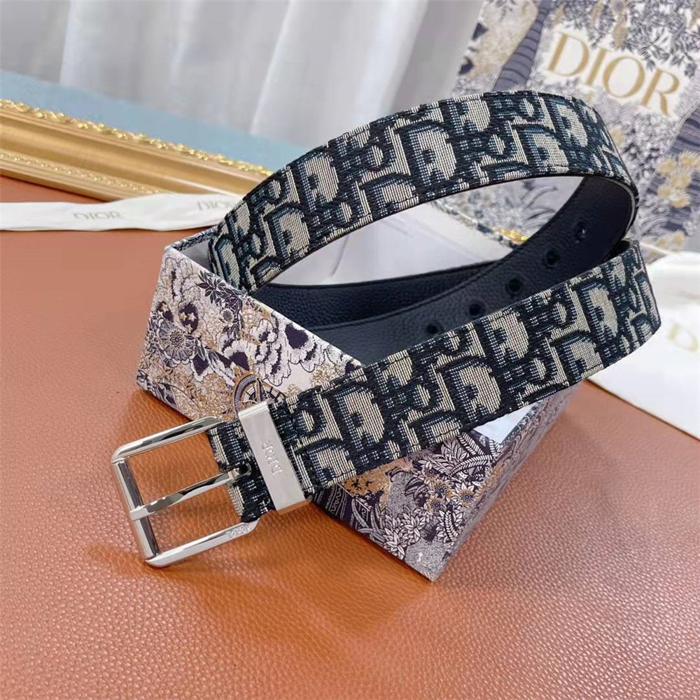 Dior Square Bucket Black Belt  - FashionPlug