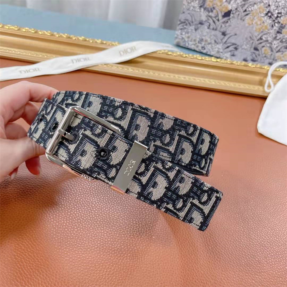 Dior Square Bucket Black Belt  - FashionPlug