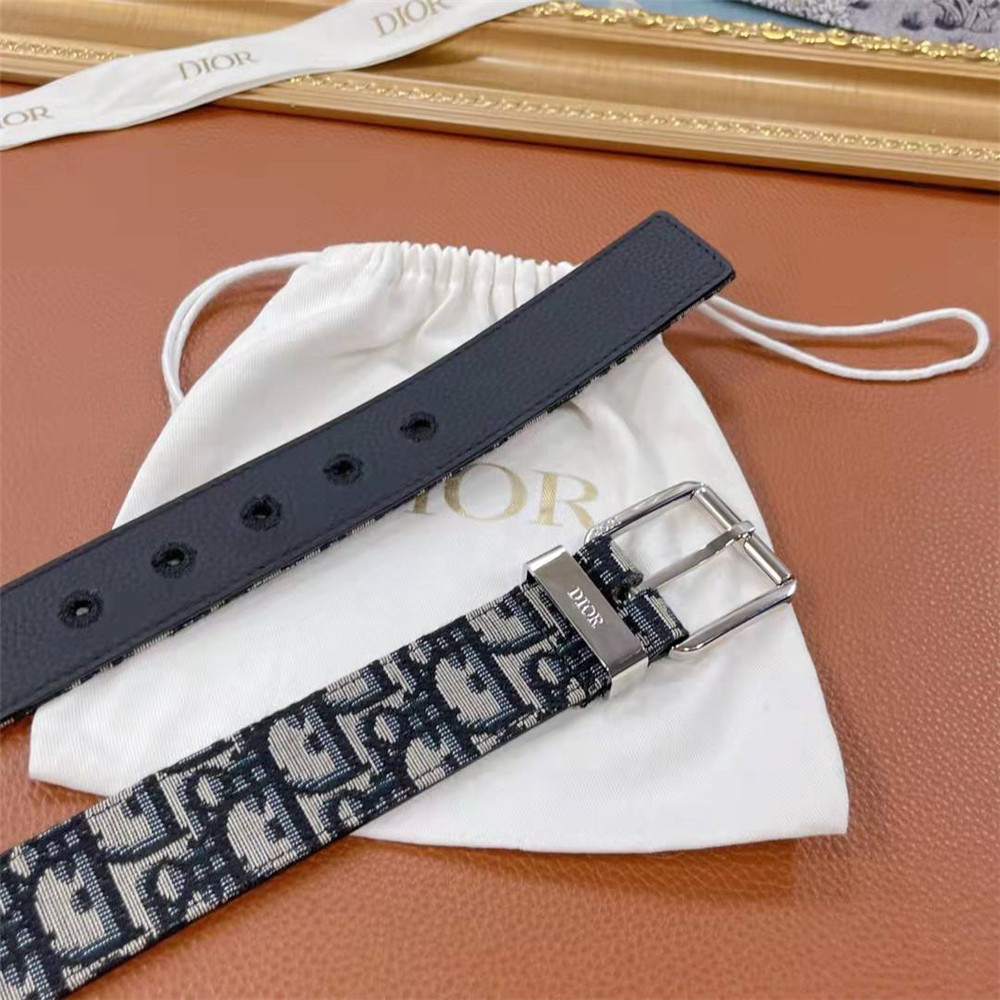 Dior Square Bucket Black Belt  - FashionPlug