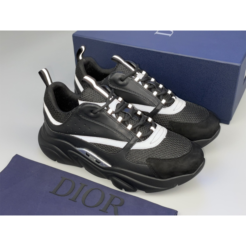 Dior B22 Low-top Sneaker In All Black - FashionPlug