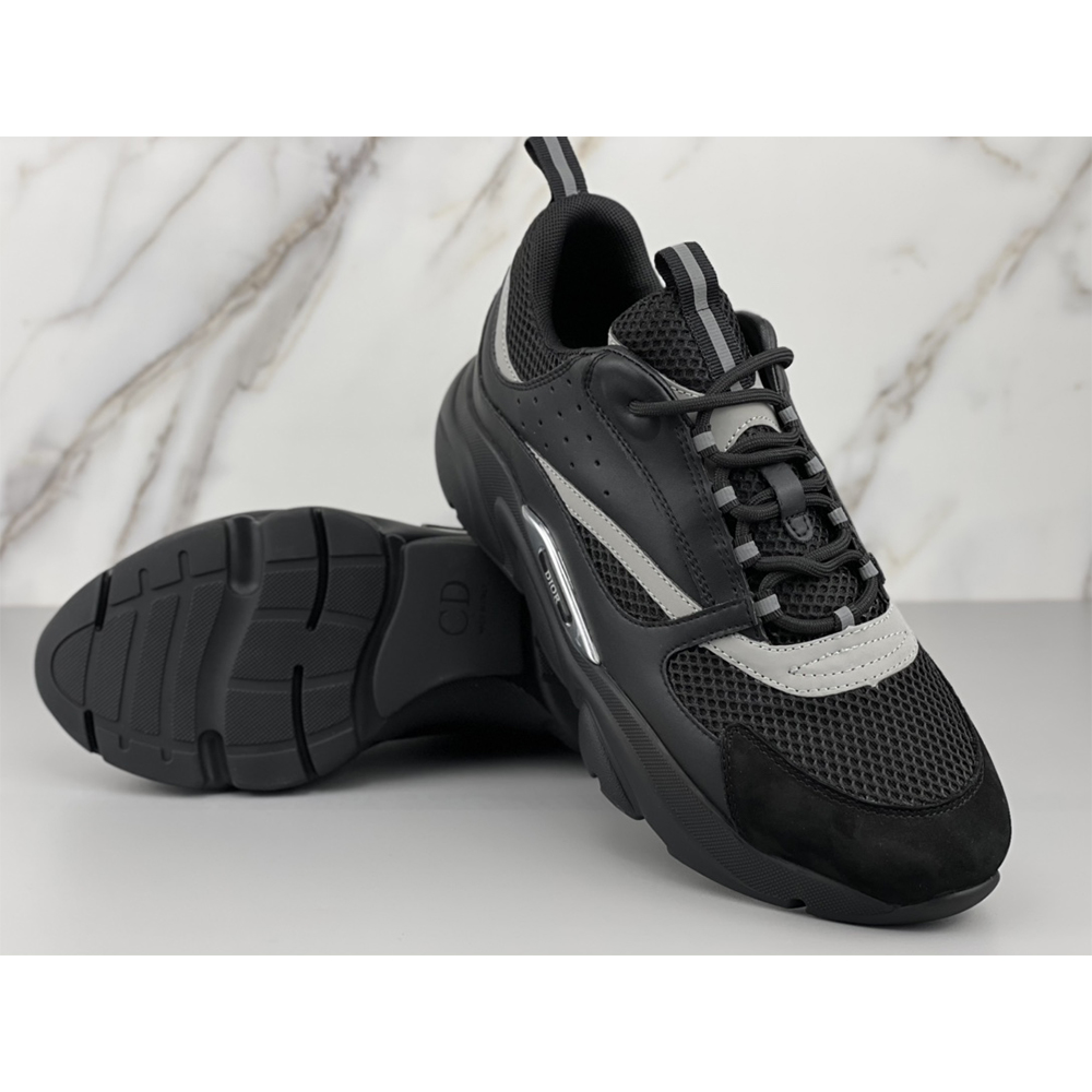 Dior B22 Low-top Sneaker In All Black - FashionPlug