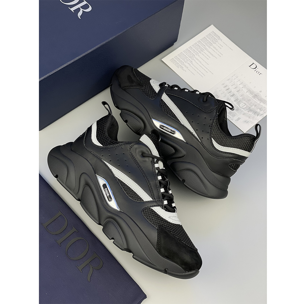 Dior B22 Low-top Sneaker In All Black - FashionPlug