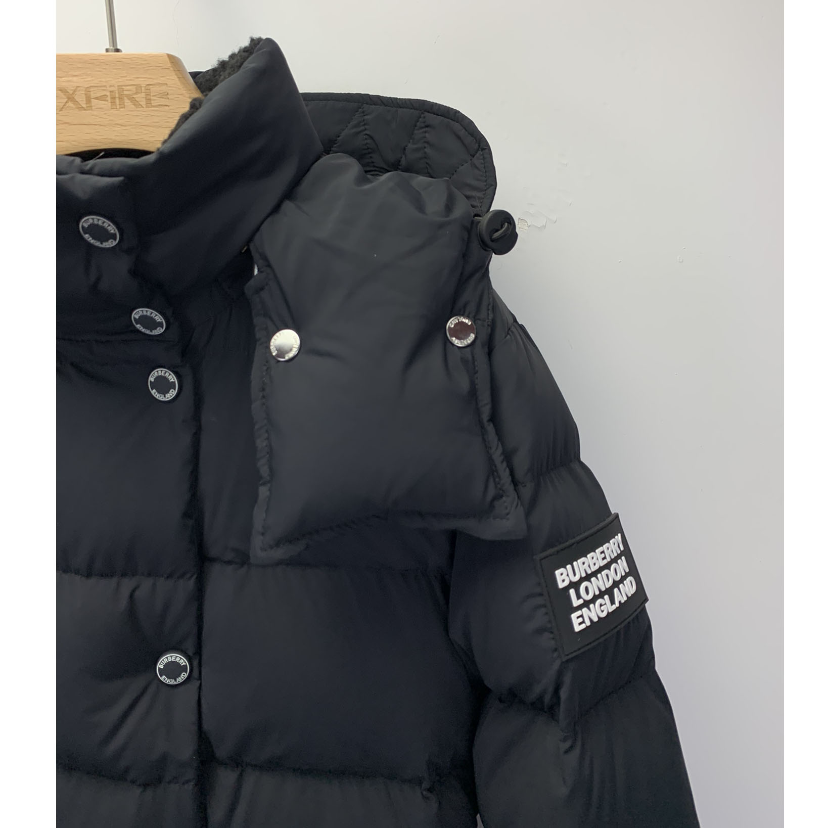 Burberry Belted Long Down Jacket - FashionPlug