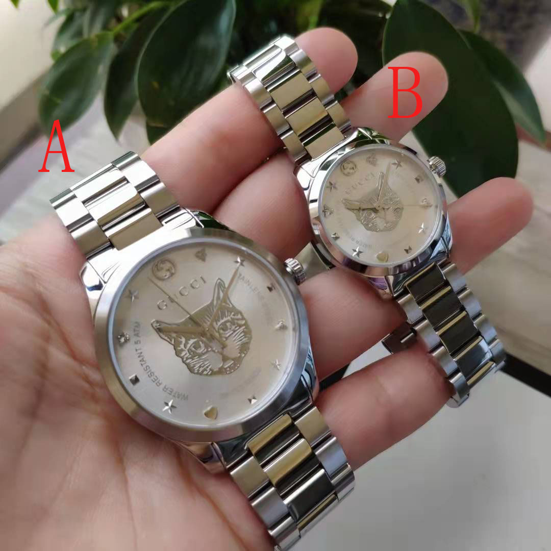 Gucci G-Timeless Watch Size 38 And 28 - FashionPlug
