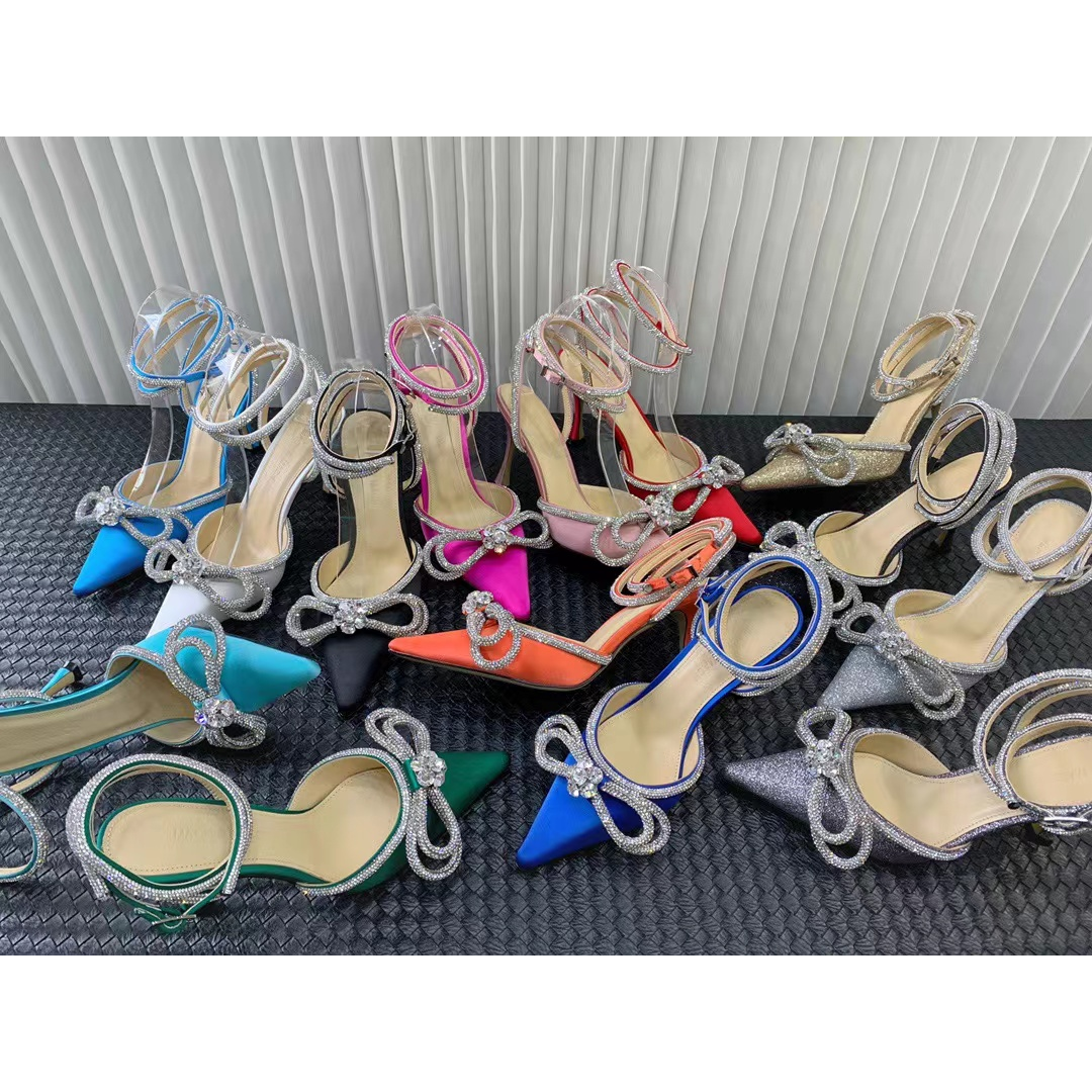 Mach & Mach Bow High Heels - FashionPlug