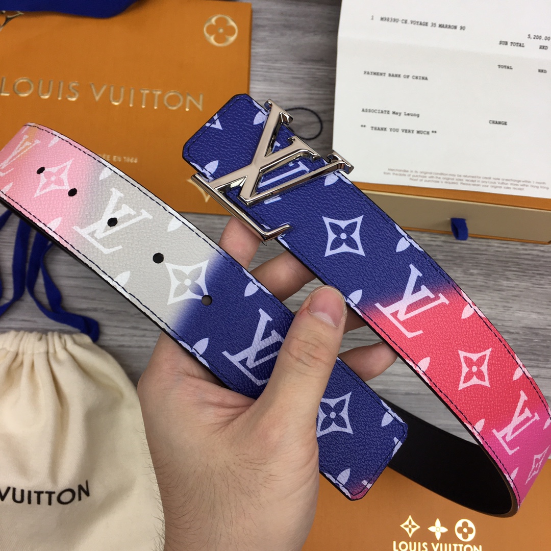 Louis Vuitton Shape 40MM Reversible Belt - FashionPlug