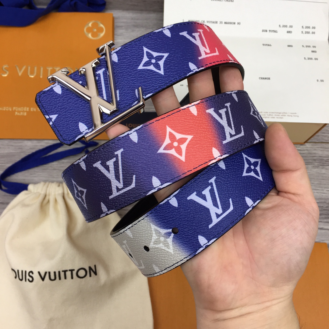 Louis Vuitton Shape 40MM Reversible Belt - FashionPlug