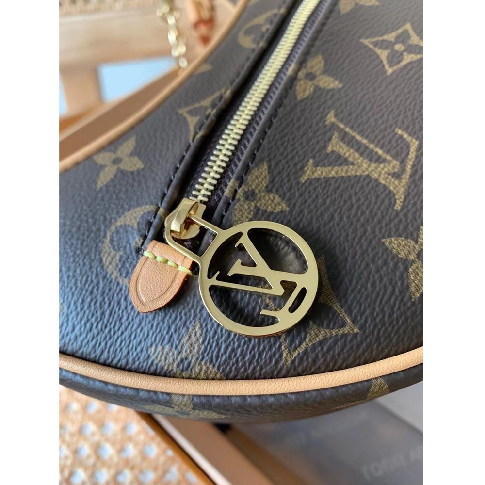Louis Vuitton Monogram Coated Canvas Loop  Handbag - FashionPlug