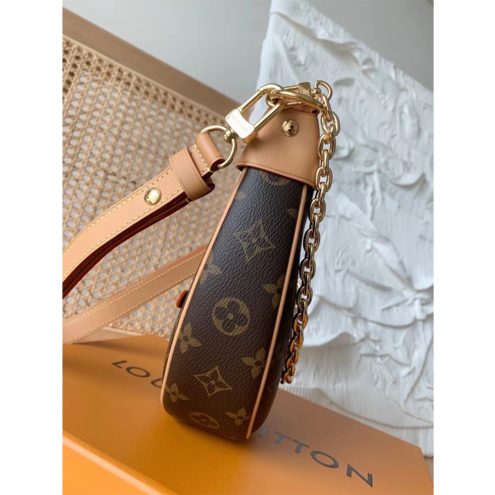 Louis Vuitton Monogram Coated Canvas Loop  Handbag - FashionPlug