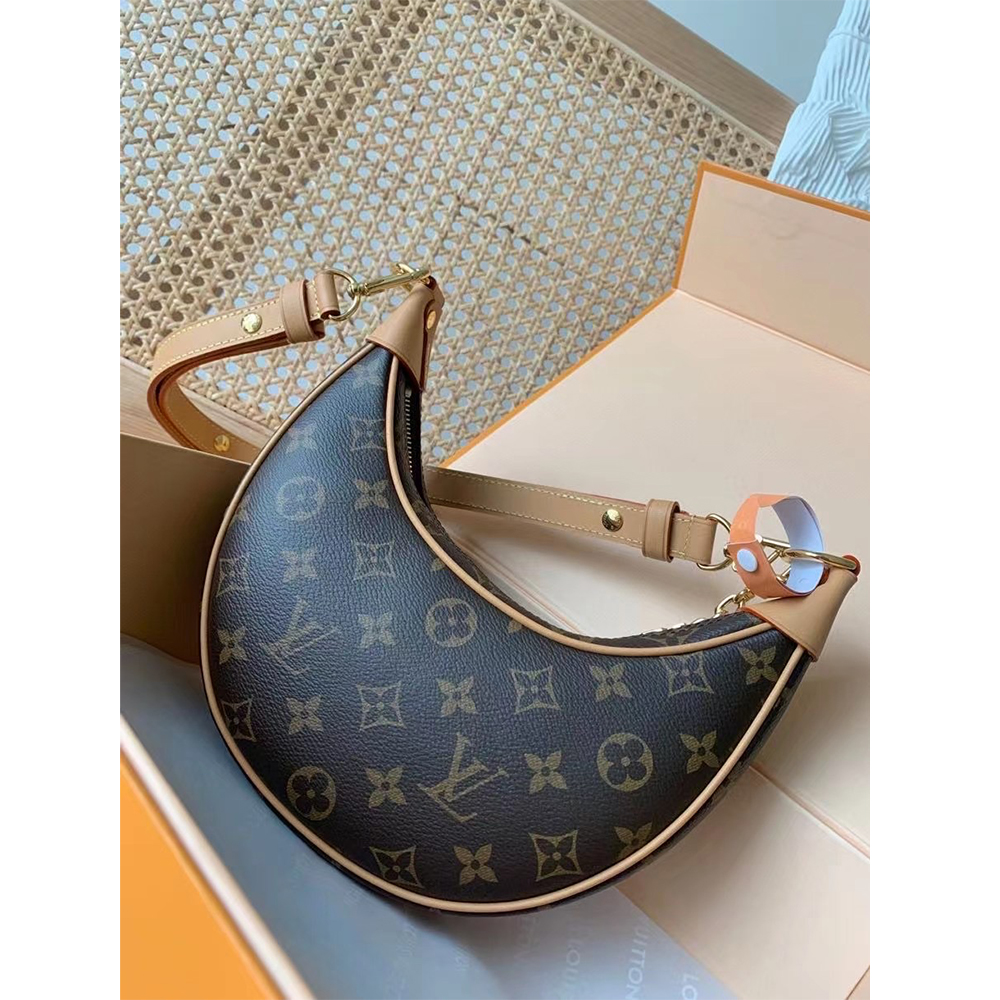 Louis Vuitton Monogram Coated Canvas Loop  Handbag - FashionPlug