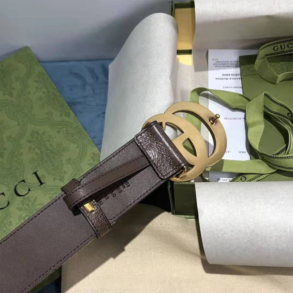 Gucci Jumbo GG Marmont Wide Belt - FashionPlug