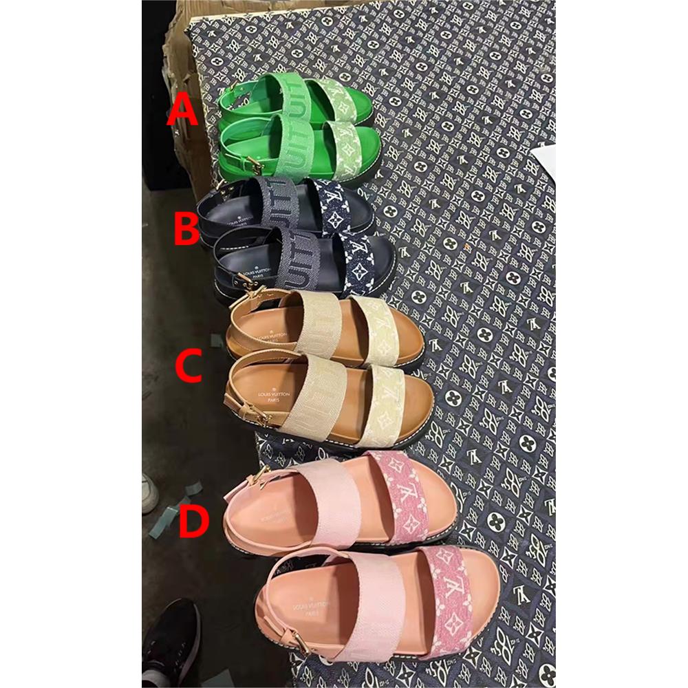 Louis Vuitton Paseo Flat Comfort Sandal - FashionPlug