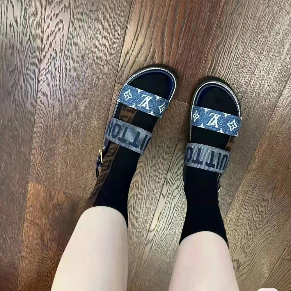 Louis Vuitton Paseo Flat Comfort Sandal - FashionPlug