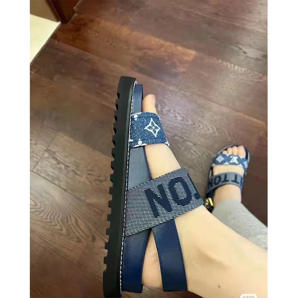 Louis Vuitton Paseo Flat Comfort Sandal - FashionPlug