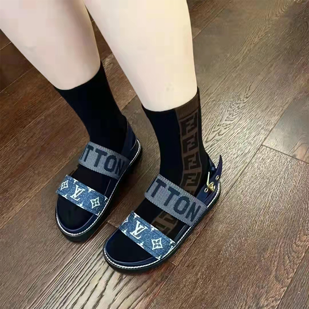 Louis Vuitton Paseo Flat Comfort Sandal - FashionPlug