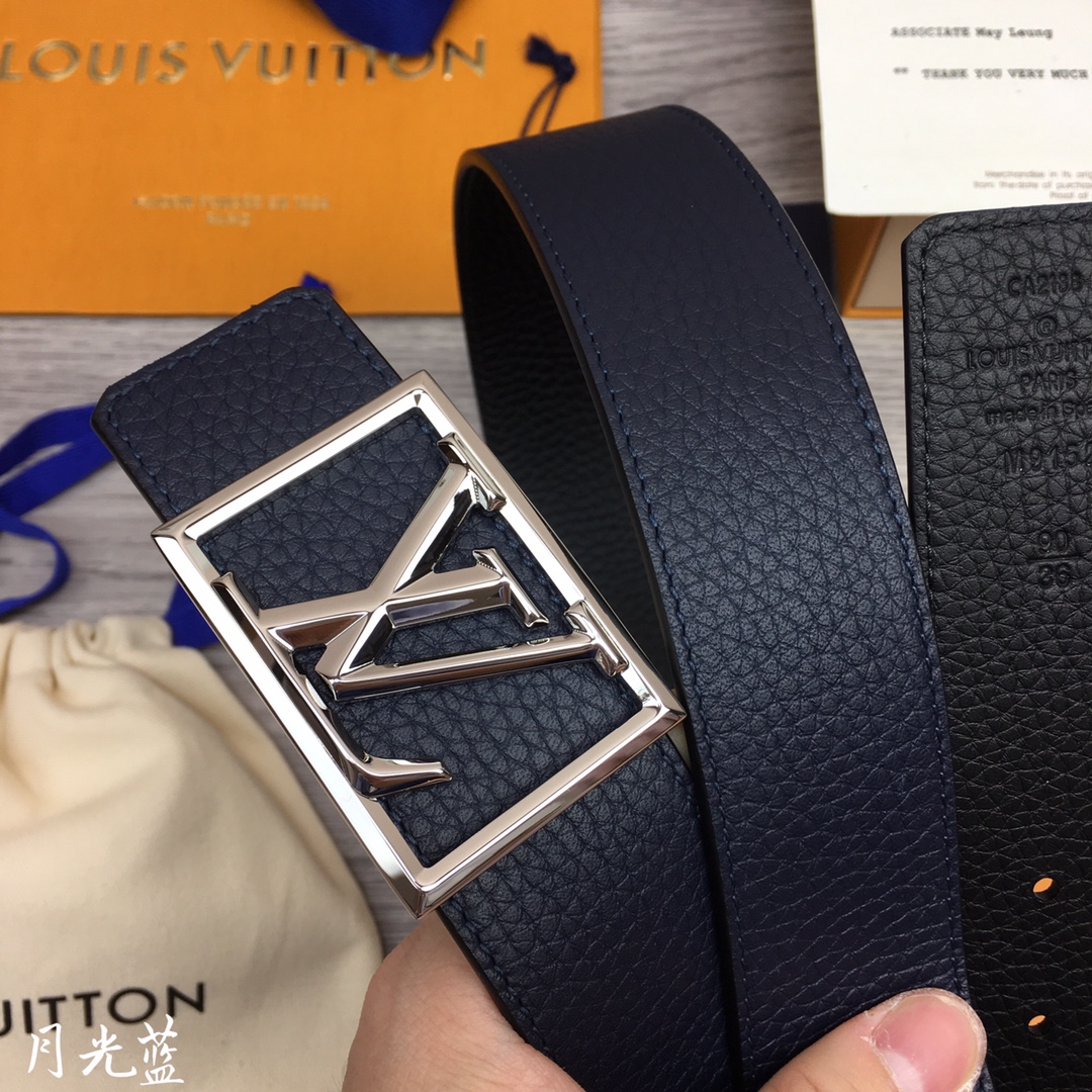 Louis Vuitton Shape 40MM Reversible Belt - FashionPlug
