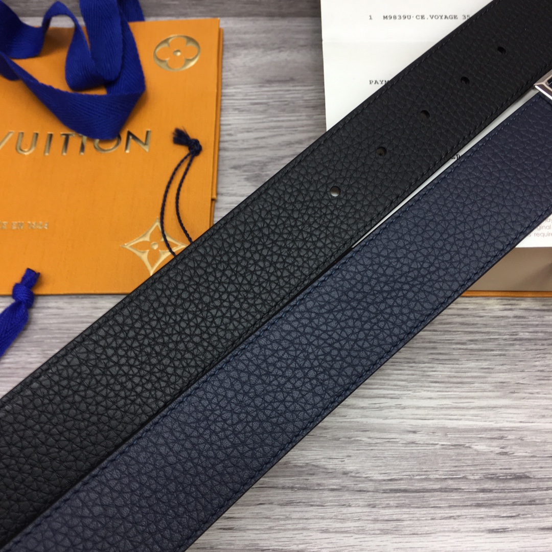 Louis Vuitton Shape 40MM Reversible Belt - FashionPlug