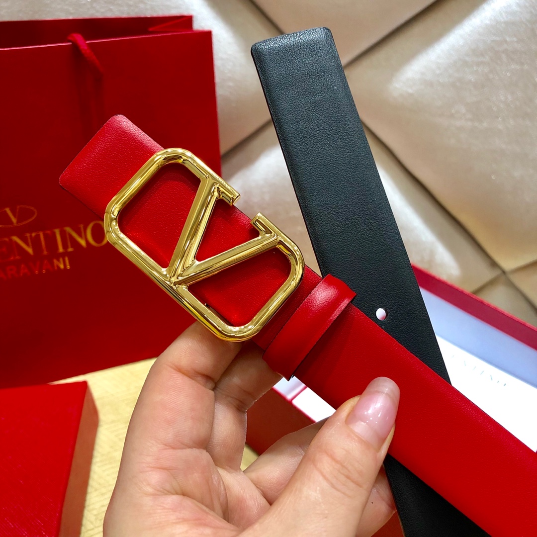 Valenti VLogo Signature 30MM Reversible Belt - FashionPlug