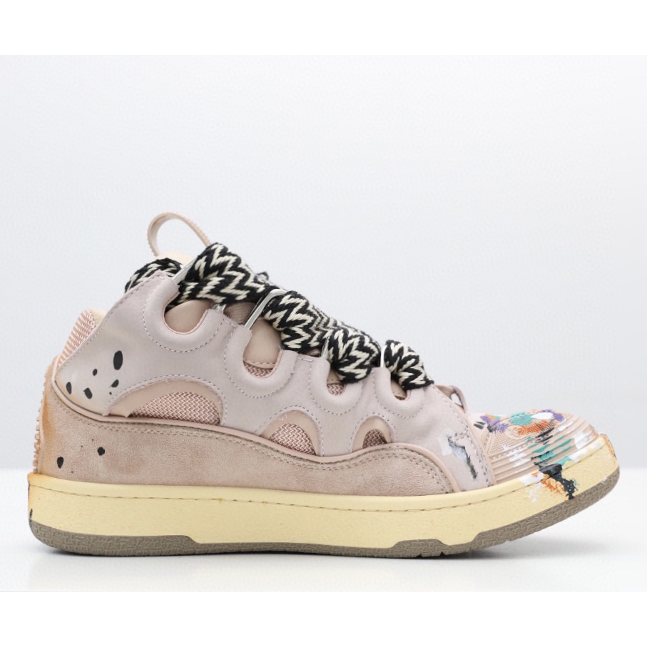 Lanvin X  Gallery Dept. Curb Sneaker Pink - FashionPlug